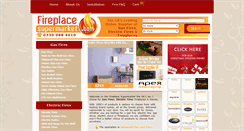 Desktop Screenshot of fireplacesupermarket.com